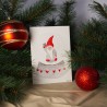 Snow Globe Gnome - Postcard