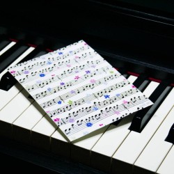 Flower Notes - Postcard