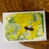 Bee on Rapeseed - Postcard