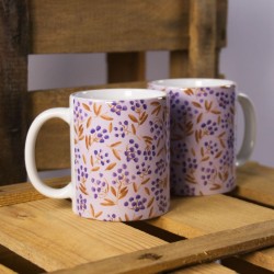Lila Beeren - Tasse