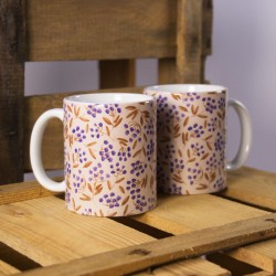 Lila Beeren - Tasse