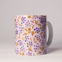 Lila Beeren - Tasse