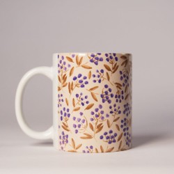 Lila Beeren - Tasse
