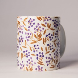 Lila Beeren - Tasse