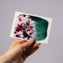 Abeille sur l’Origan - Carte Postale
