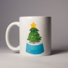 Schneekugel Tanne - Tasse