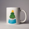 Schneekugel Tanne - Tasse