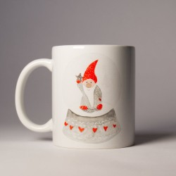 Schneekugel Zwerg - Tasse