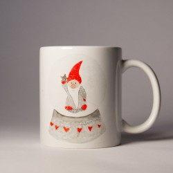 Schneekugel Zwerg - Tasse