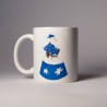 Schneekugel Schlittenfahrt - Tasse