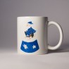 Schneekugel Schlittenfahrt - Tasse