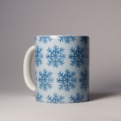 Schneeflocken - Tasse