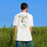 Biene auf Kirschblüte - T-Shirt