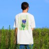 Biene in Kornblume - T-Shirt