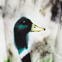 Aufmerksame Ente - T-Shirt