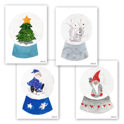 Weihnachten 1 - Postkartenset